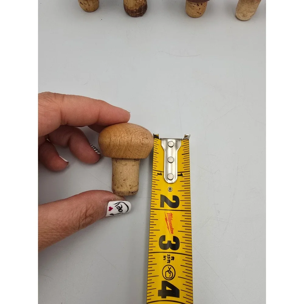 Bottle Stopper Lot of 10  Mixed Good Jack Daniels Wood Cork Ceramic
